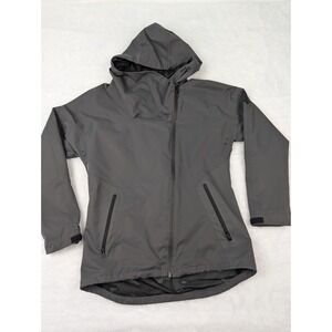 Burton WB Cabana Jacket Women's Size M Gray Hooded Coat Ski Snowboard‎